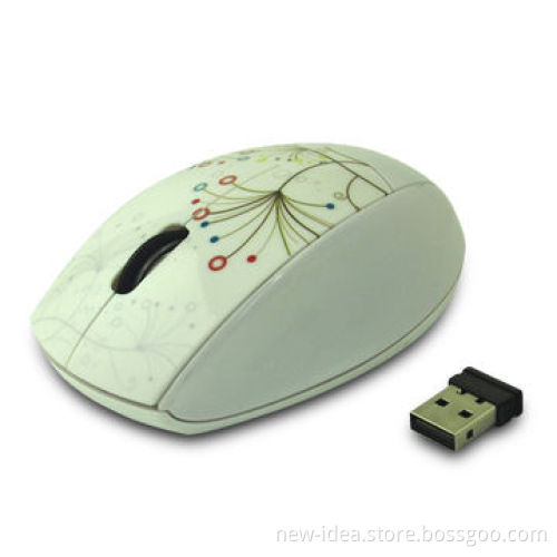 IR Mouse with Mini Nano Receiver and 1,600DPI Hardware Resolution